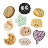 10 Pcs Hamburger Embroidered Patches Cookie Repair Patches Iron On Patches Applique Patches Sewing Patches for Clothes