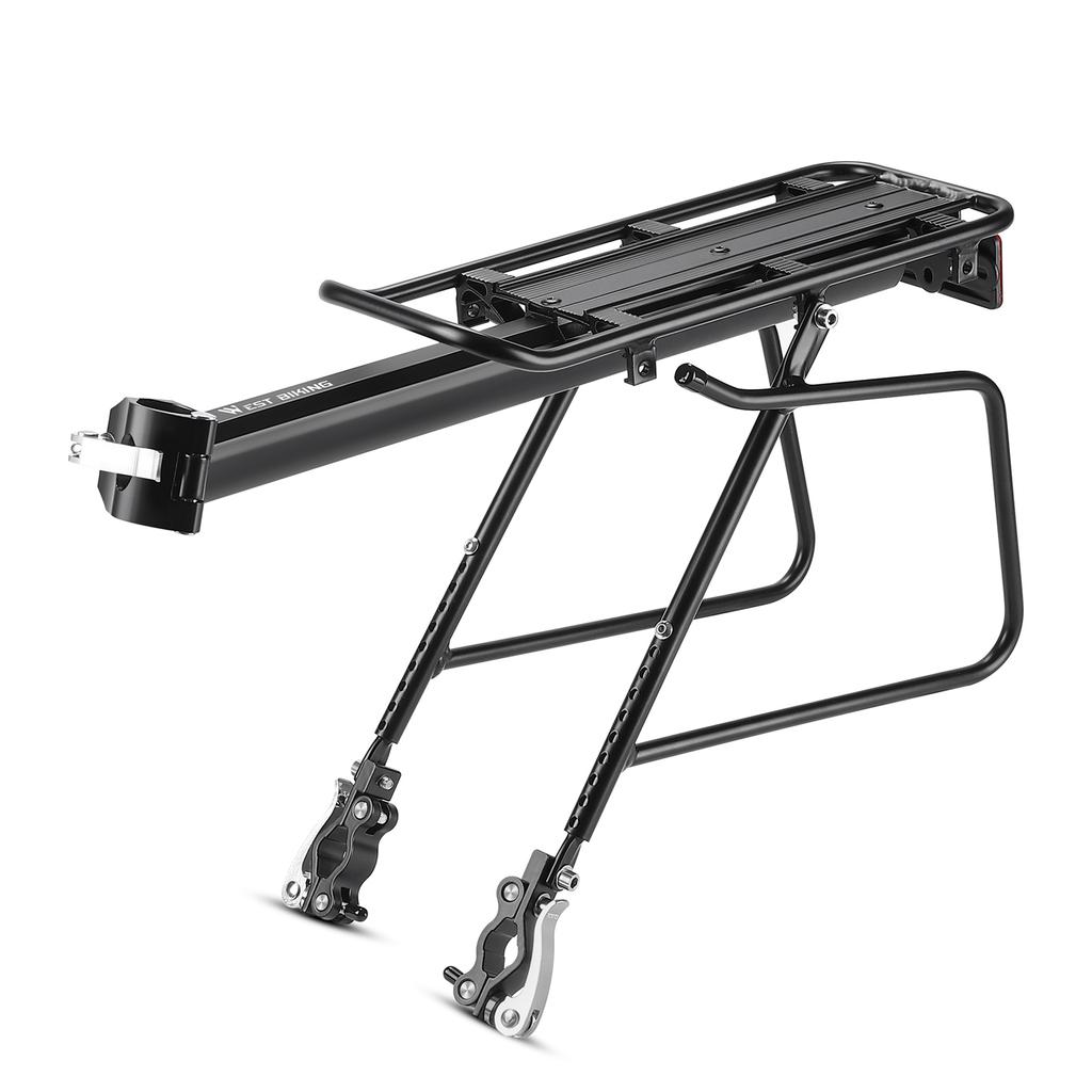 Задняя стойка для горного велосипеда из алюминиевого сплава, быстросъемная задняя стойка для велосипеда, прочная задняя полка для велосипеда