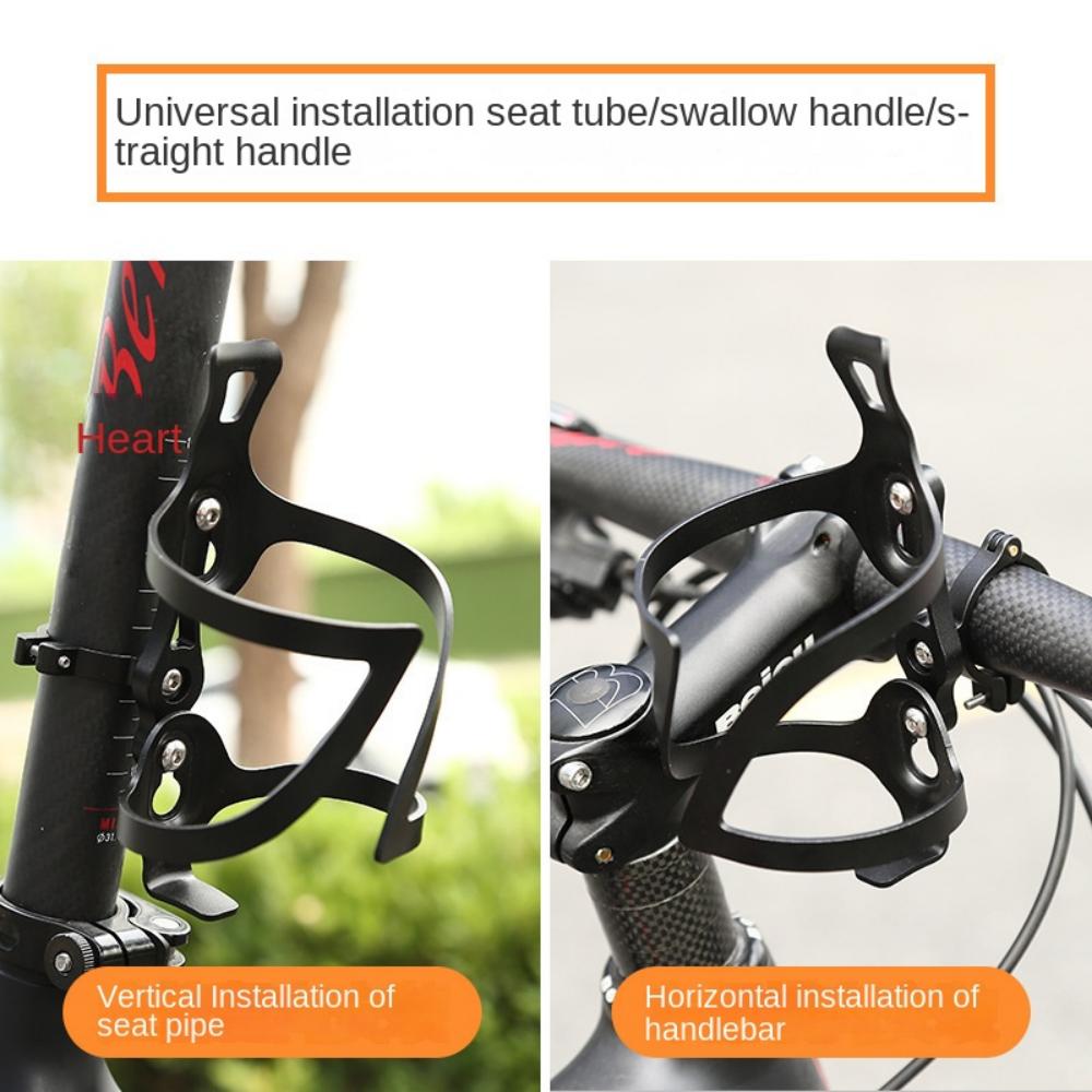 Bicycle Cage Bottle Conversion Aluminum Alloy Rack Bracket Bike Water Cup Rack Bracket Clip Mount Adapter Bike Accessories