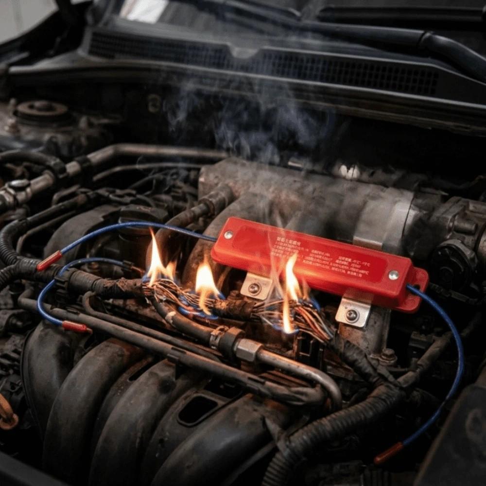 Dual-Line Design Flame Retardant Device Dual Line Retardant Device Vehicle Household Use