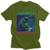 Mens Krokodilo Skrivmaskino Funny Swedish Brainrot Meme T Shirts Short Sleeve 100 Cotton TShirt Loose Fit Summer Tyle Clothing