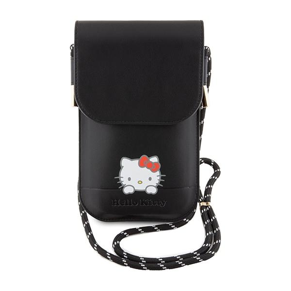 Hello Kitty Handbag HKOWBSKCDKK black/black Leather Daydreaming Cord