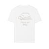 FILA T Shirts Men's Fresh Ivory Crew Neck Moderate Straight Fit F11M439113FIV