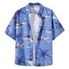Joyesplay Aloha Shirt for Men and Summer Beach UV Short 5 Perfect for the Summer Loose Unisex Type Women, Shirt, Quick-Drying Polyester, Protection,