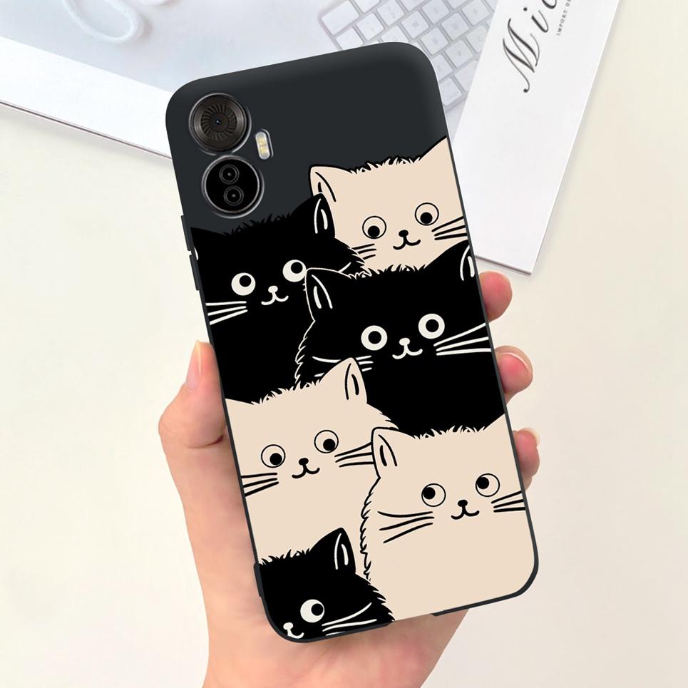 For Itel Vision 5 Plus Phone Case Soft Silicone Cover for ITEL S18 pro Vision5plus 5+ Fundas Cartoon Moon Sky Girly Pattern Capa