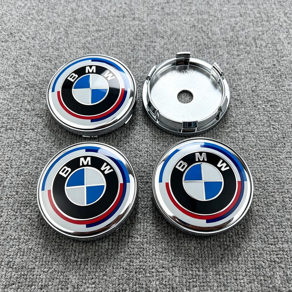 For BMW M 4Pcs 68MM Car Wheel Center Cap Hub Cover Badge For BMW E36 F20 E46 E39 E38 E90 E60 G30 G32 G01 G26 G23 G05 F40 G02 G06 G07 G22