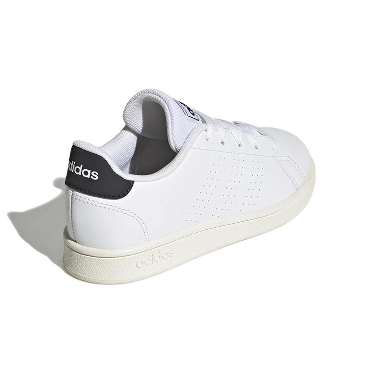 adidas Neo ADVANTAGE Износостойкие Низкие Кеды для Скейтбординга Белый Черный Детские GW6487
