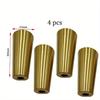 4pcs Metal Chair Leg Cap Round Furniture Leg Cover Table Chair Sofa Feet