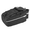 Insulated Bicycle Rear Rack Bag with Reflective Stripes Bike Trunk Bag  Bike Rear Seat