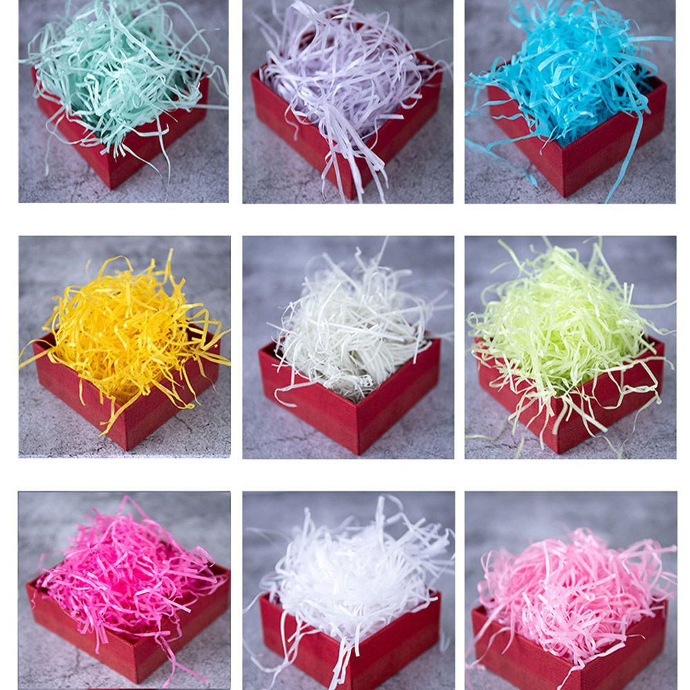 Accessaries Crinkle Cut Raffia Shredded Paper Wrapping Supplies Gift Box Filler Party Decoration