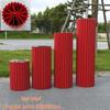 Wedding & Event Origami Dessert Display Stand - Round Foldable Columns for Cakes and Ornaments