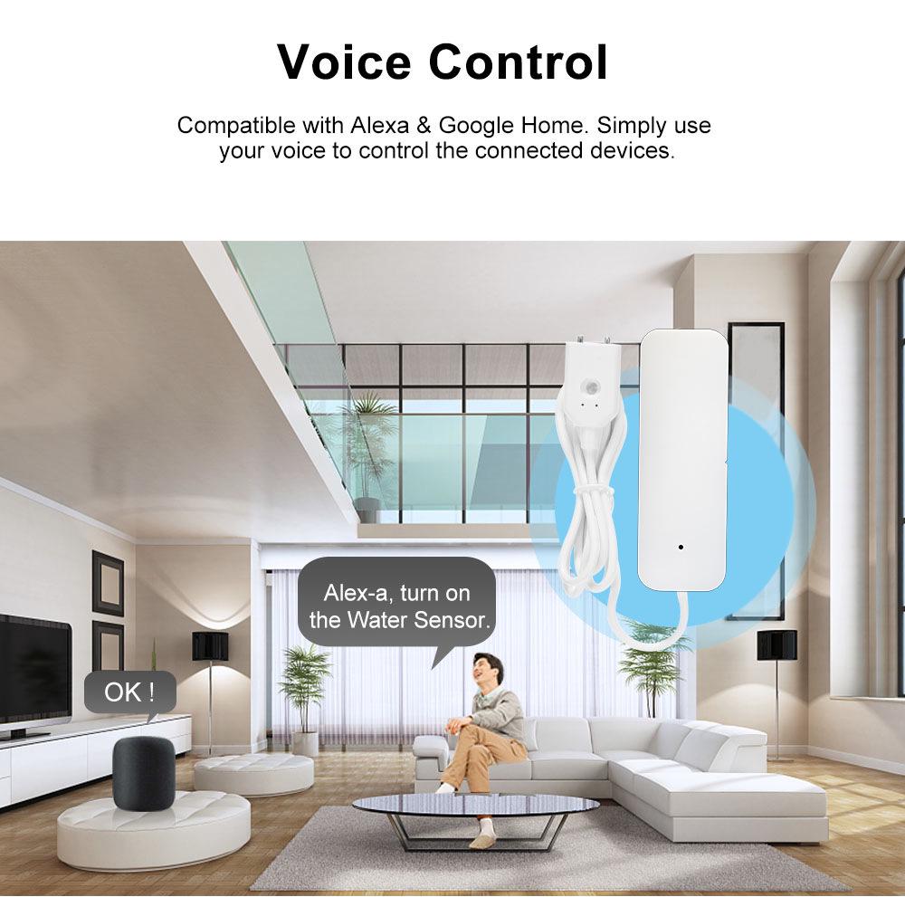 Tuya Smart WiFi детектор утечки воды и приложение для оповещения о затоплении