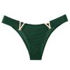 Women Sexy Panties Summer Silk G-String Fashion V Word 6 Color Underwear Seamless Breathable Thongs Ladies Intimates Lingerie