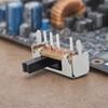 10pcs 0.5A SK13D07VG4 Slide Switches DC 50V Right Angle Slide Switches  Control Panels