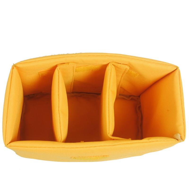 Thick Padded Camera Insert Bag DSLR With Waterproof Nylon Exterior Multi-Size Photography Carry Case Travel Daily Use