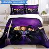 Hocus witch Halloween Magic 3pcs K-pop music group Bedding set,Ideal for Bedroom, Dormitory,Including Duvet Cover And 2pcs Pillowcases,Fan gifts