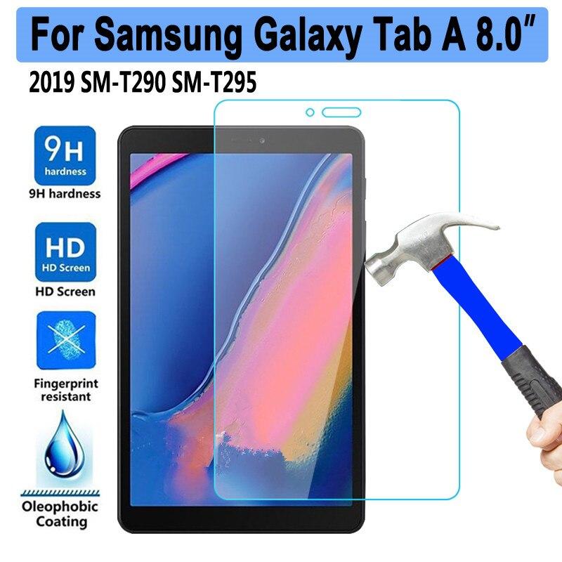 Пленка из закаленного стекла 9H для Samsung Galaxy Tab A 8,0 2019 T290 T295 T297 SM-T290 Защитная стеклянная пленка для экрана планшета