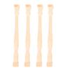 4Pcs/Set 1:12 Dollhouse Miniature Wooden Roman Pillar Model Furnitures Toys
