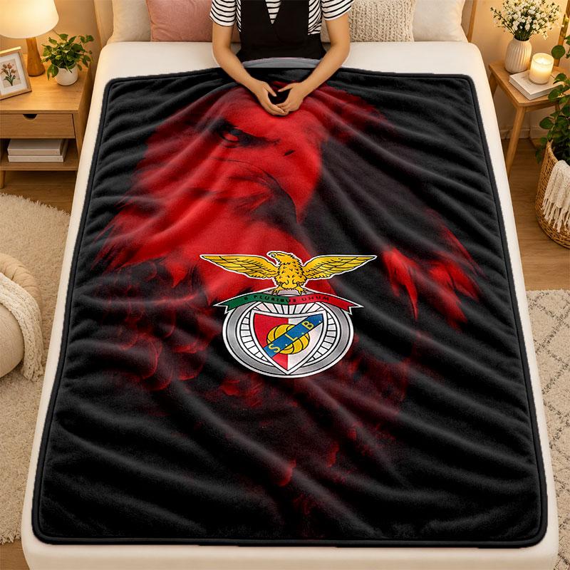 Flannel BlanketBenfica Warm Soft Throw Blanket for Indoor Sofa Bed Living Room Use