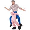 Smiffys Костюм унисекс для взрослых свиней Piggy Back