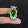 Faceted Peridot Pendant Gemstone Handmade Pendant 925 Sterling Silver Pendant Peridot Vintage Jewelry Latest Design Pendant Gifts For Friend