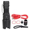 Strong Flashlight with Clip Stepless Dimming Rechargeable Flashlight Pocket Work Light for Outdoor