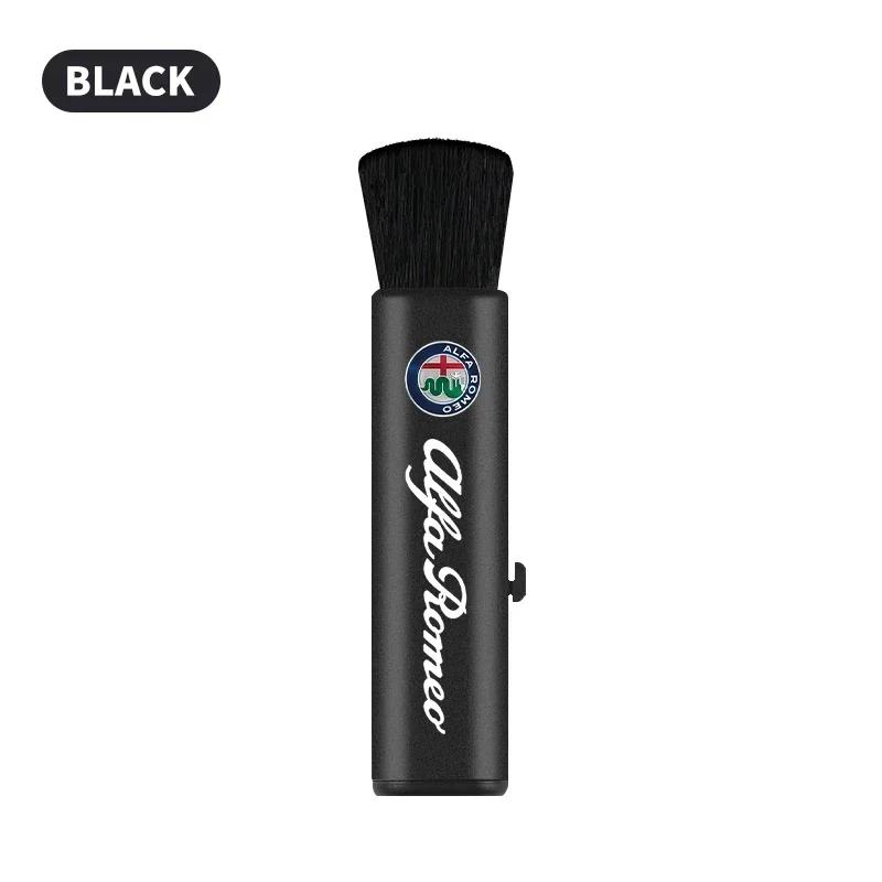 For Alfa Romeo Giulia Stelvio Giulietta 156 159 147 Mito Tonale GT Car Telescopic Plastic Handle Wool Small Brush Accessories