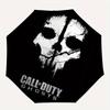 1 шт. Ветрозащитный автоматический зонт Call of Duty, легкий, для женщин/мужчин, идеальный рождественский подарок 0811245