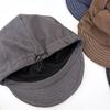 Японские ретро плиссированные баоту stacking hats для мужчин и женщин, большой обхват головы подчеркивающий лицо, маленький берет повседневный универсальный уличный тренд