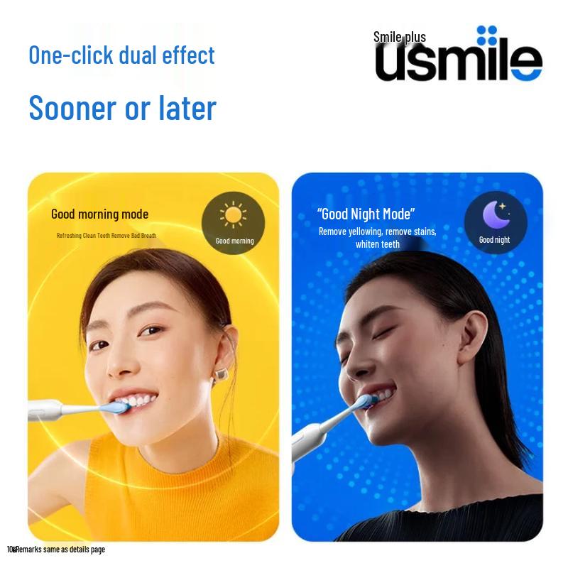 usmile Y20 Pro Звуковая электрическая зубная щетка вилка CN (адаптер в комплекте)