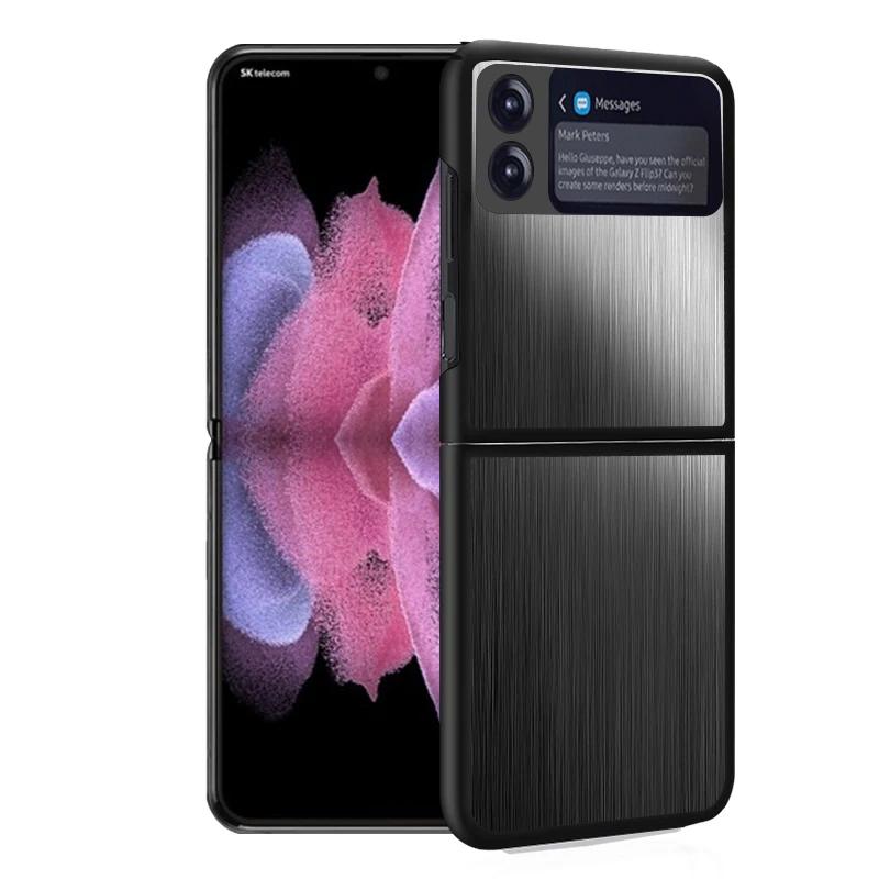Защитный чехол из нержавеющей стали для Samsung Galaxy Z Flip 5 4 5G Flip5 Flip3 Z3 Ударопрочный чехол для смартфона повышенной прочности Fundas