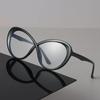 Minimalist Luxury Transparent Glasses Cool Round Frame Eyeglass Women Men Cool Clear Lens Frame Glasses