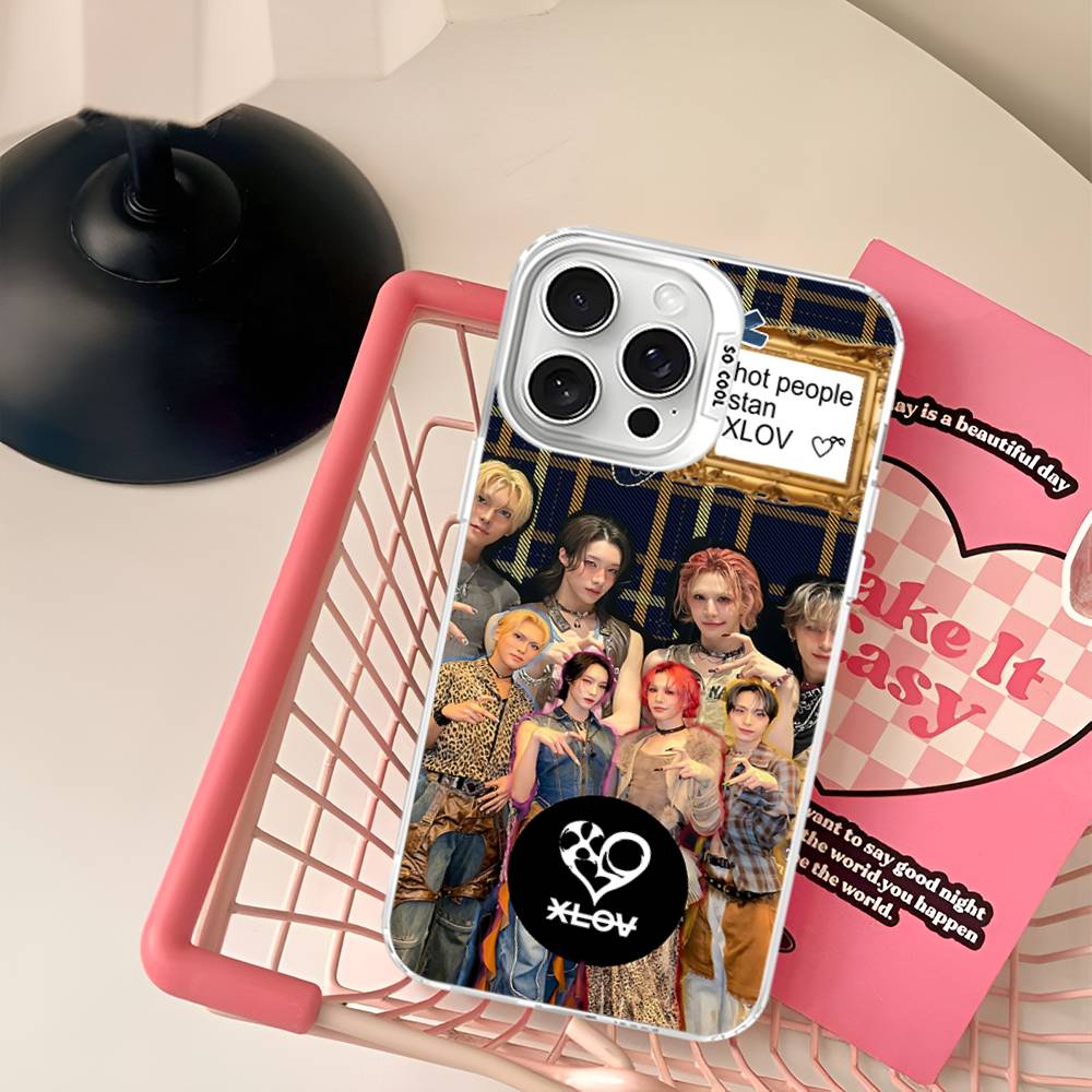 Popular Logo X-XLOV Phone Case For IPhone 17 16 Plus Pro Max 15 14 13 12 11 Matte Colorful Covers