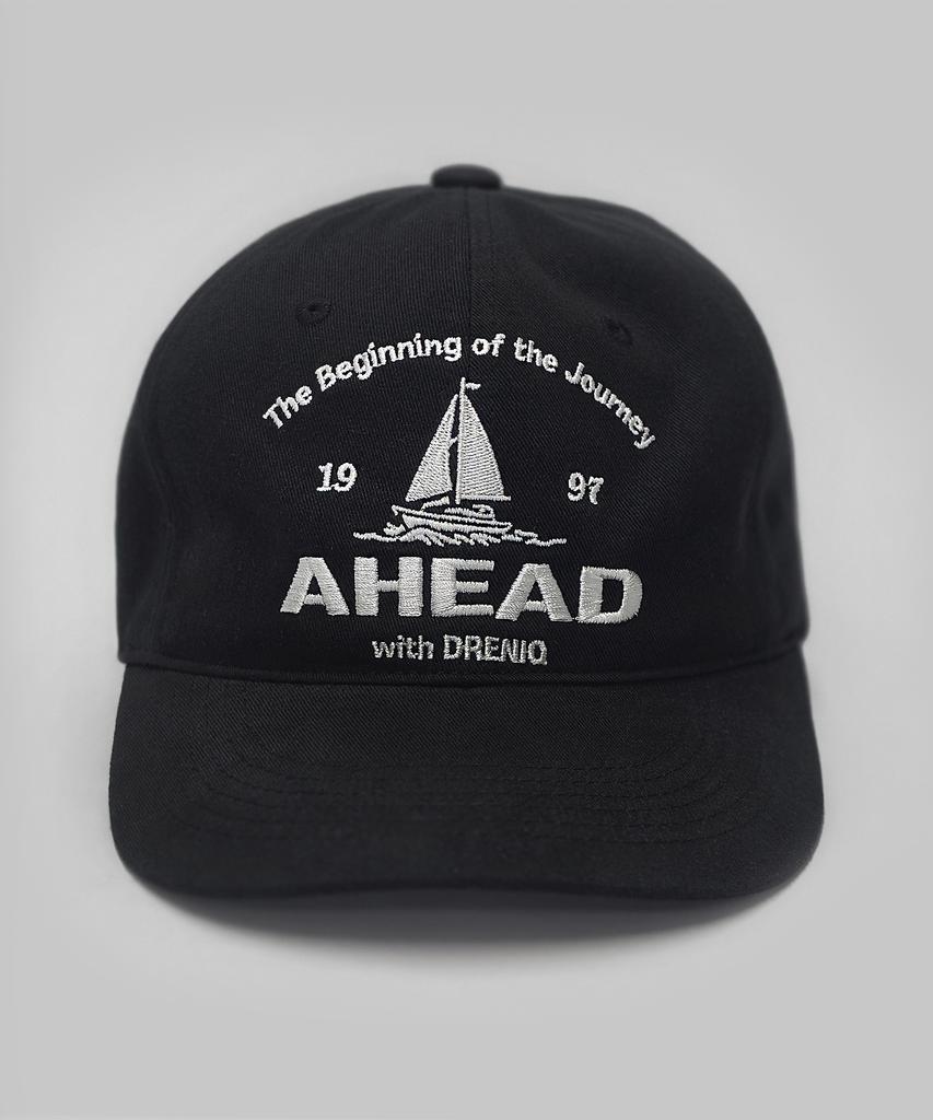 Кепка-бейсболка Deulinikkeu Ahead Yacht Club - Черная