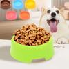 Round Plastic Dog Bowls Plastic Pet Food Bowl Pet Accesorios Cat Dog Feeder  for Puppy Kitten