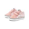 Vans Sk8 Mid Reissue V Comfortable Versatile Mid-Top Walking Shoes Baby Sneaker Pink White VN0A348J0I0