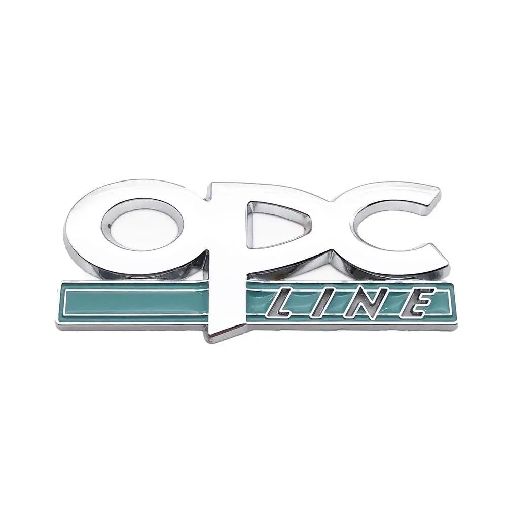 1 шт. Эмблема OPC Line Значок на переднюю решетку Задние наклейки Логотип для Opel Astra j g Insignia Corsa d Vectra c Zafira a Авто Гаджеты
