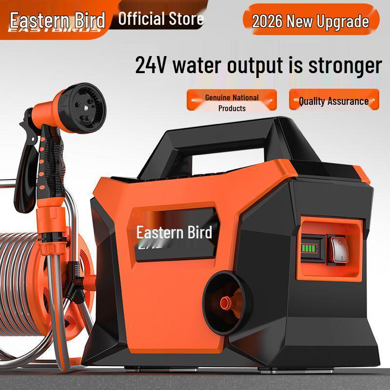 Rechargeable Automatic Water Pump for Vegetable Patch Irrigation - Ideal for Rural and Outdoor Use