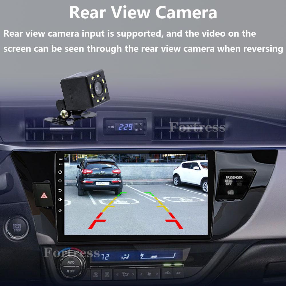 Android 14 2 Din автомобильный радиоприемник для Toyota Corolla Ralink 2014-2016 Мультимедийный видеоплеер Навигация MP5 Стерео Carplay Головное устройство