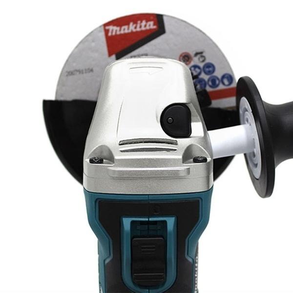 Высококачественная бесщеточная аккумуляторная электрическая угловая шлифовальная машина Makita DGA404/DGA504 18 В, многофункциональный полировальный станок, режущий инструмент без аккумулятора