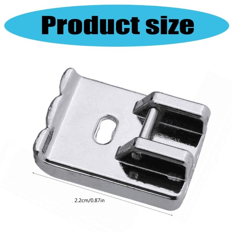 Лапка для двойной отстрочки с кантом для низкорамных швейных машин Singer со snap-on креплением, Лапка для швейной машины, Аксессуары для швейной машины