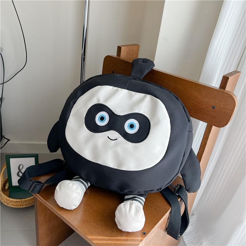 Cute Cartoon Cute Schoolbag Female Backpack Large Capacity Cartoon Ugly Cute College Student Class Bag