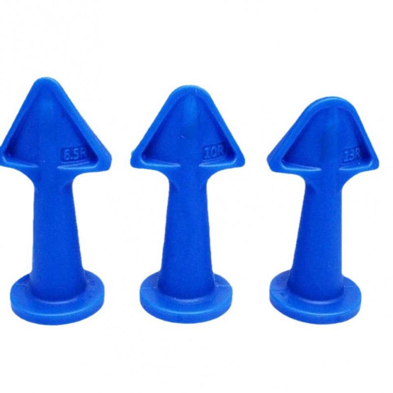 Silicone Sealant Nozzle Kit: Caulking & Sealing Tips with Glue Scraper