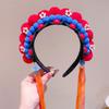 Tassel Chinese New Year Headwear Tang Suit Hair Hoop Ancient Style Red Hairband  Children