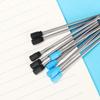 10 pcs/lot 0.5mm New Office Signature Medium Nib Core Metal Ballpoint Pen Refills Blue/Black Ink