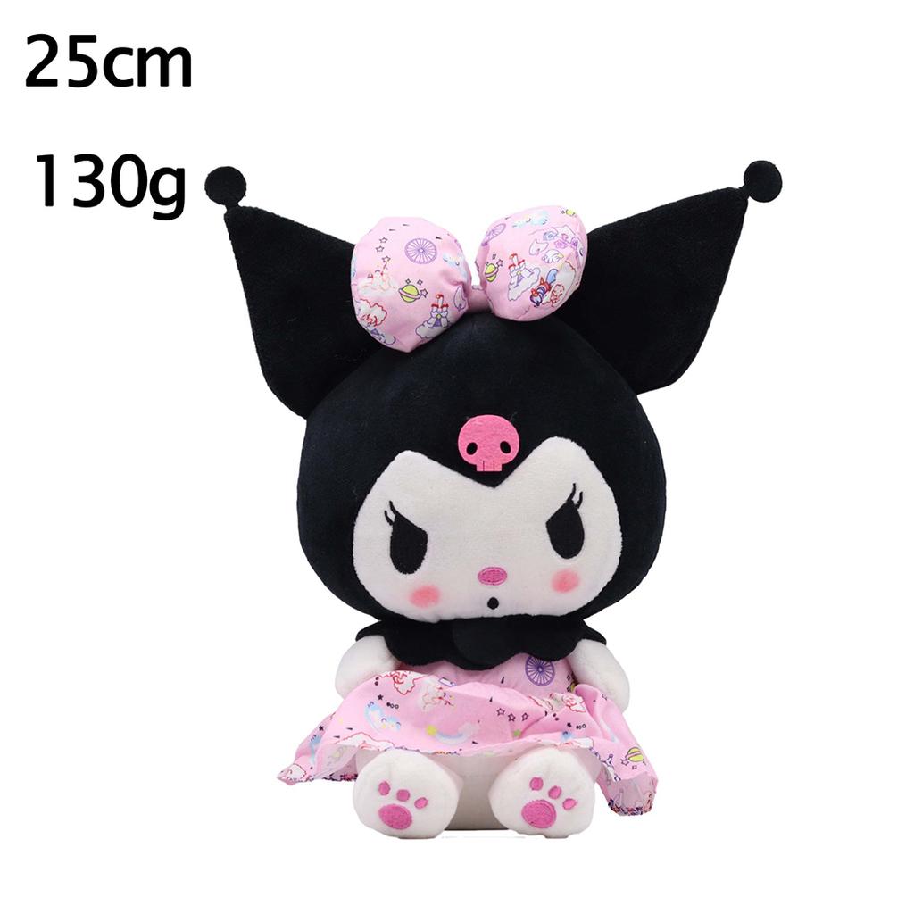 Cute Sanrio Kuromi Hello Kitty MyMelody Cinnamoroll Pochacco Kawaii Plush Toy Doll Children's Birthday Gifts And Christmas Gifts