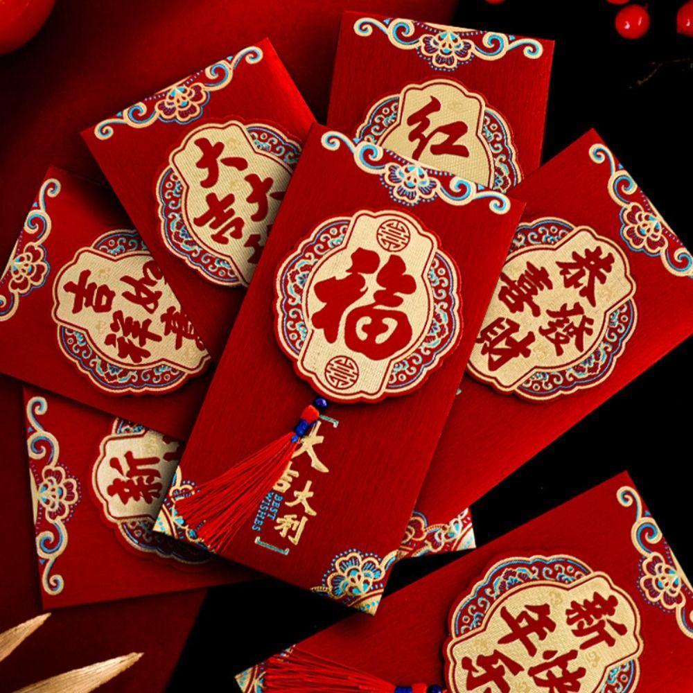 Festival Festival Decoration Children Lucky Money Money Pockets Hongbao Red Envelope Red Packet