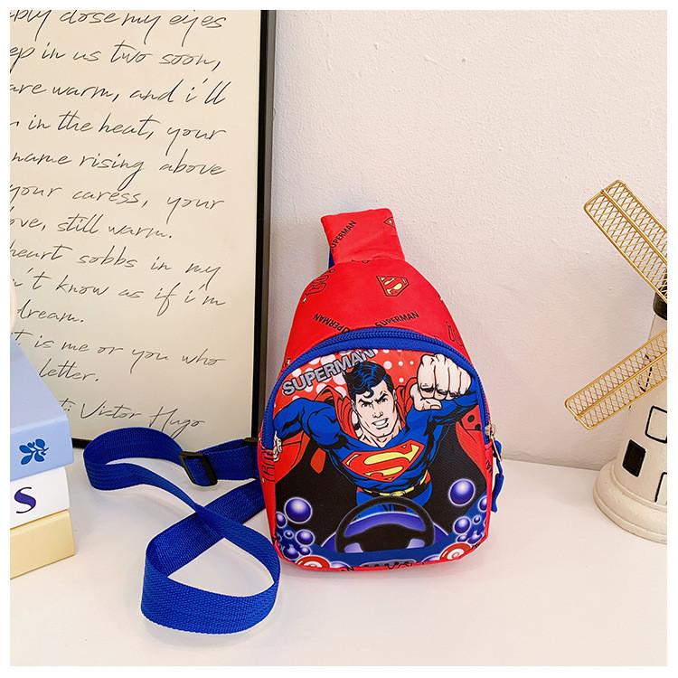 Avengers Superhero Printed Crossbody Bag Kids Cartoon Outdoor Casual Gift