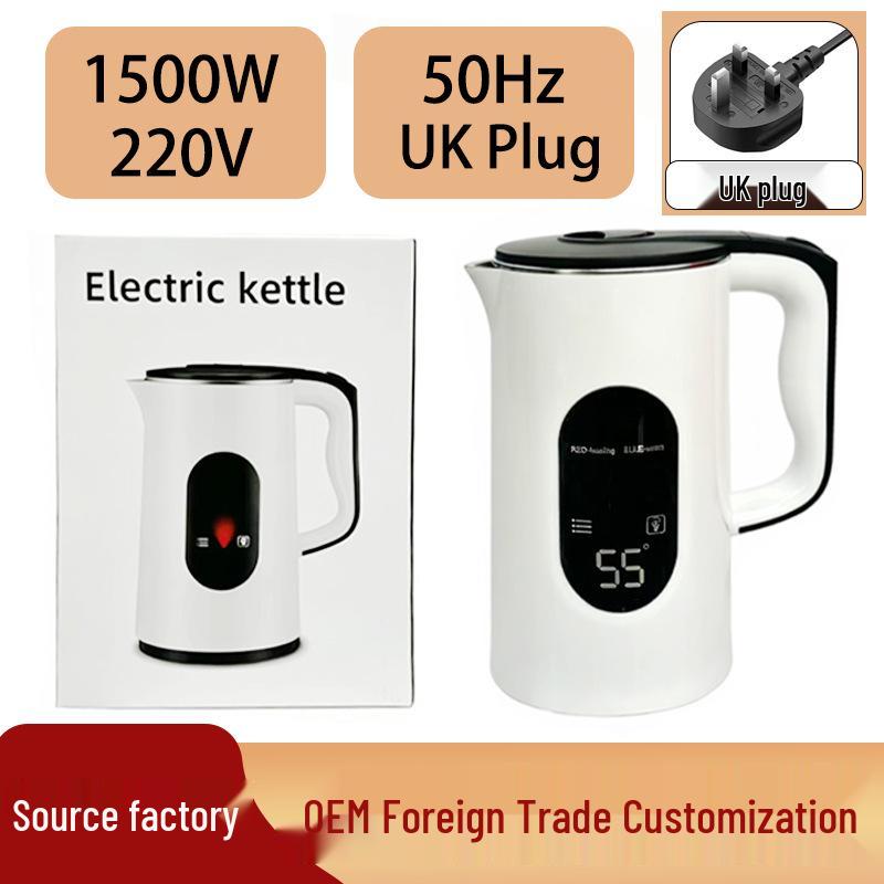 Умный электрический чайник европейского стандарта большой емкости с изоляцией