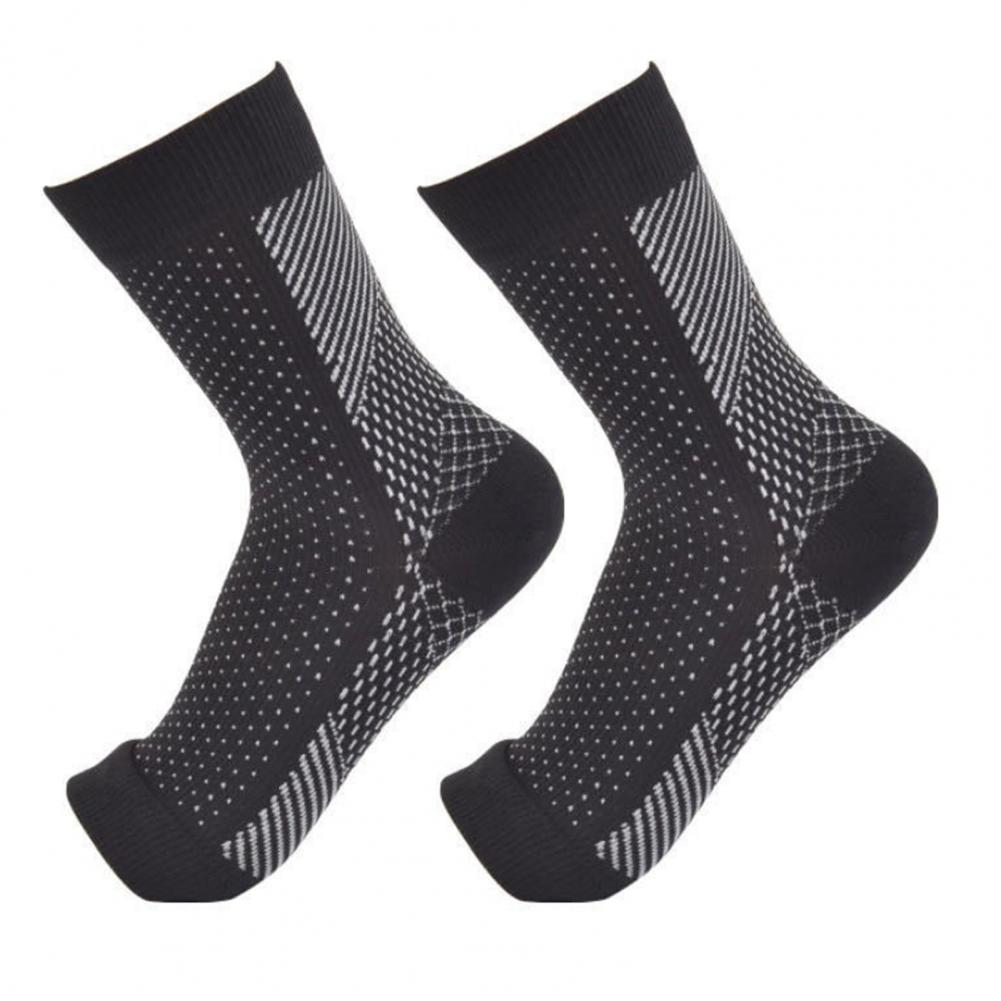 Ankle Brace Compression Socks Plantar Fasciitis Pain Relief Toeless Socks Breathable Swell Ankle Relief Stabilizing Ankles Wrap